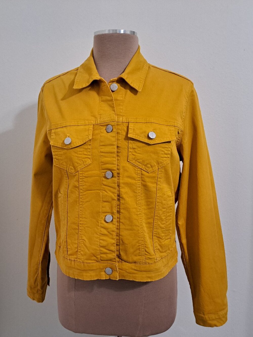 Rojada Juniors Denim Cropped Jacket Orange Color Size XL